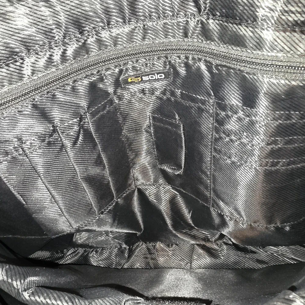 Solo New York Classic Black Laptop Tote Bag